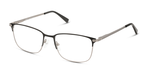 Unofficial UNOM0163 BG00 férfi fekete színű téglalap formájú szemüveg