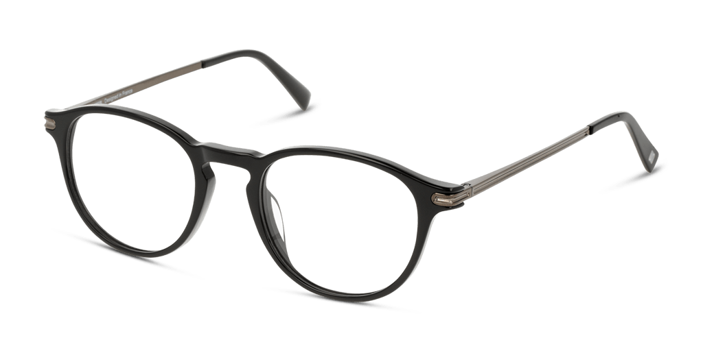 Unofficial UNOM0194 férfi fekete színű pantó formájú szemüveg