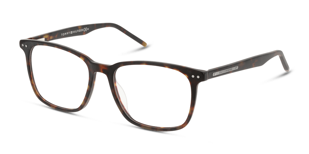Tommy Hilfiger TH 1732 férfi havana színű négyzet formájú szemüveg