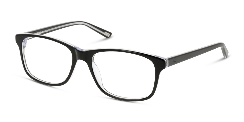 DbyD DBOM0026 férfi fekete színű téglalap formájú szemüveg