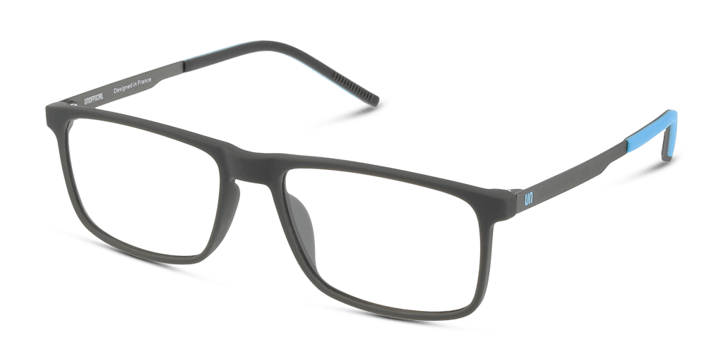 Unofficial UNOM0101 férfi szürke színű téglalap formájú szemüveg