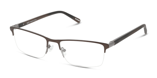 DbyD DBOM5077 NN00 férfi barna színű téglalap formájú szemüveg