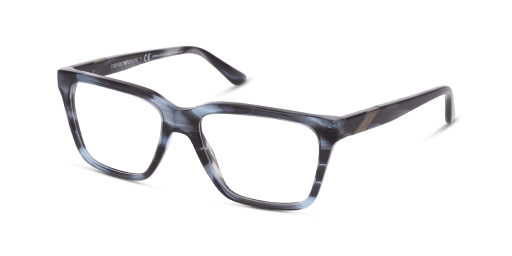Emporio Armani EA3194 férfi kék színű téglalap formájú szemüveg
