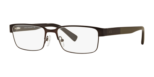 Armani Exchange AX1017 6083 férfi barna színű téglalap formájú szemüveg