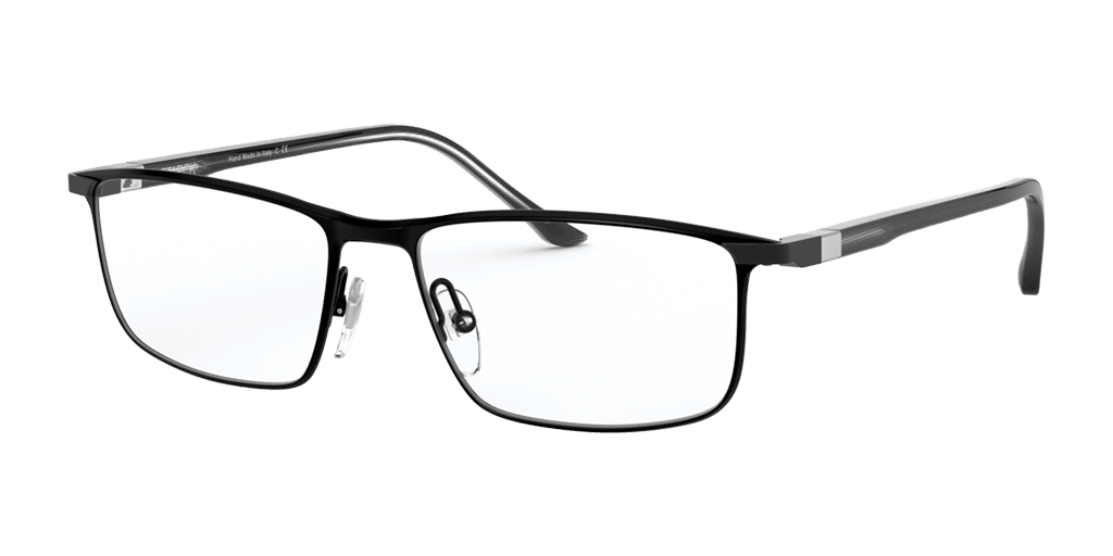 Starck SH2047 0001 férfi fekete színű téglalap formájú szemüveg