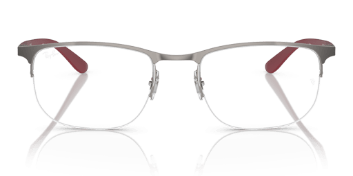 Ray-Ban 0RX6513 férfi szürke színű különleges formájú szemüveg