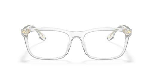 Burberry 0BE2334 férfi transzparens színű téglalap formájú szemüveg