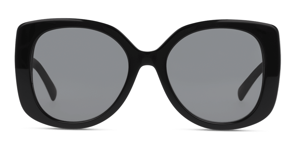 Versace VE4387 GB1/87 női fekete színű téglalap formájú napszemüveg