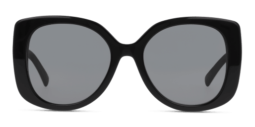 Versace VE4387 GB1/87 női fekete színű téglalap formájú napszemüveg