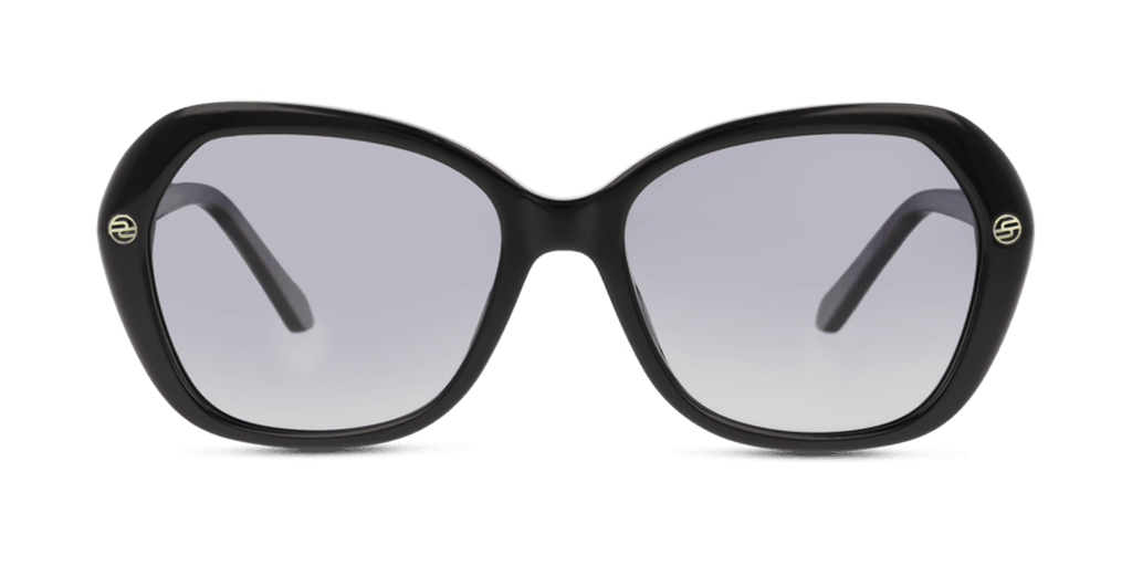 Unofficial UNSF0163P BBG0 női fekete színű mandula formájú napszemüveg