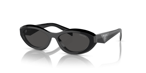 Prada PR 26ZS 16K08Z női fekete színű különleges formájú napszemüveg