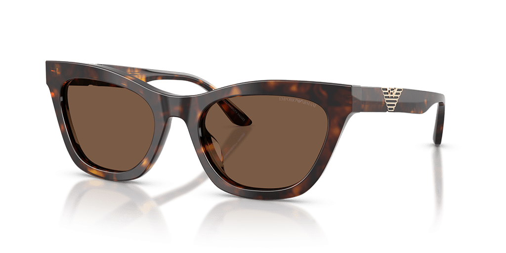 Emporio Armani 0EA4259U női havana színű macskaszem formájú napszemüveg