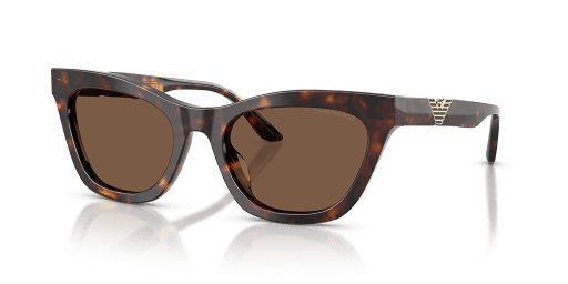 Emporio Armani 0EA4259U női havana színű macskaszem formájú napszemüveg