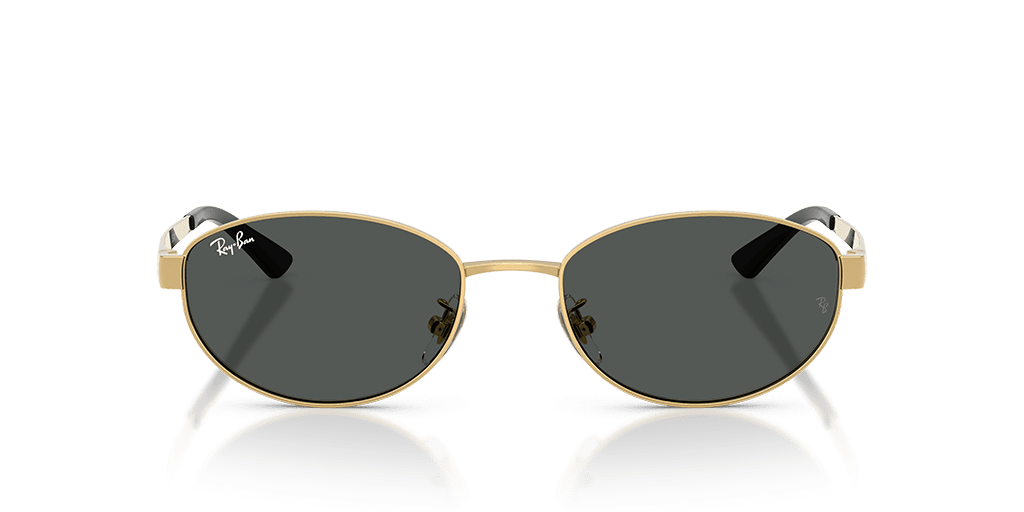 Ray-Ban 0RB3774D női arany színű ovális formájú napszemüveg