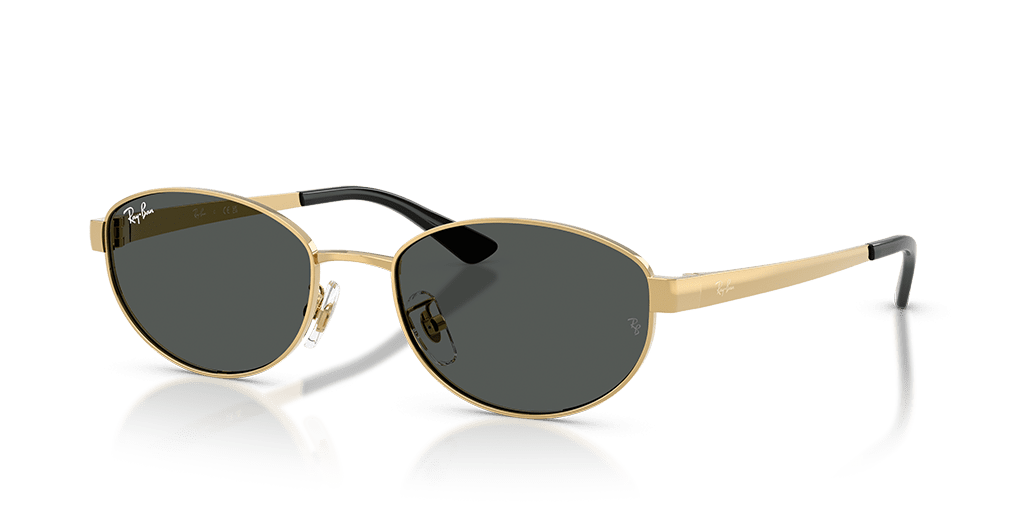 Ray-Ban 0RB3774D női arany színű ovális formájú napszemüveg