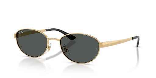 Ray-Ban 0RB3774D női arany színű ovális formájú napszemüveg