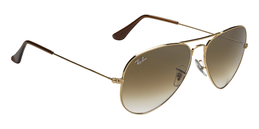 Ray-Ban Aviator Large Metal RB3025 001/51 férfi arany színű pilóta formájú napszemüveg