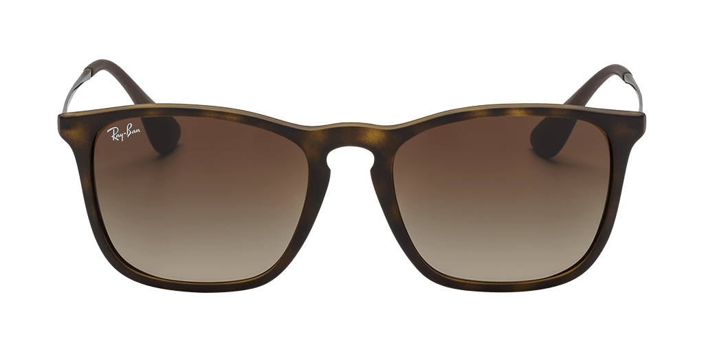 Ray-Ban RB4187 856/13 férfi havana színű téglalap formájú napszemüveg