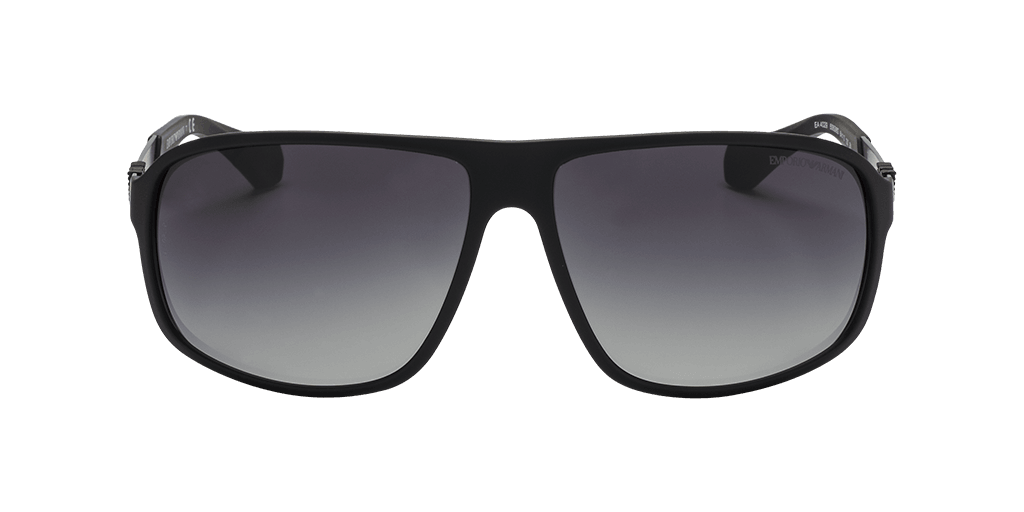Emporio Armani EA4029 férfi fekete színű téglalap formájú napszemüveg