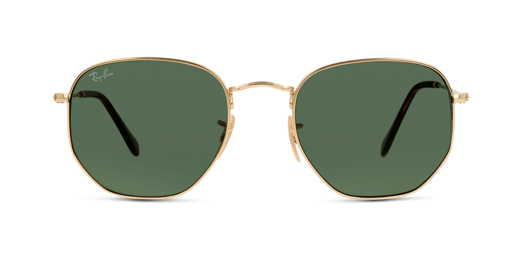 Ray-Ban RB3548N 001 férfi arany színű hatszögletű formájú napszemüveg