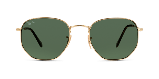 Ray-Ban RB3548N 001 férfi arany színű hatszögletű formájú napszemüveg