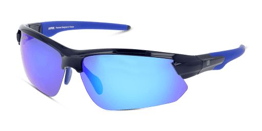 Unofficial UNSM0059P CLNL férfi kék színű téglalap formájú napszemüveg