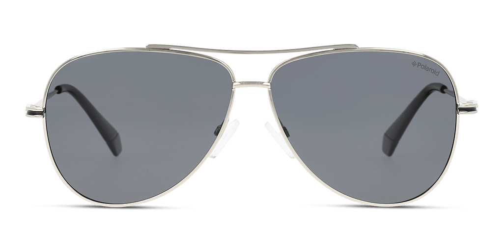 Polaroid PLD 6106/S/X férfi ezüst színű pilóta formájú napszemüveg