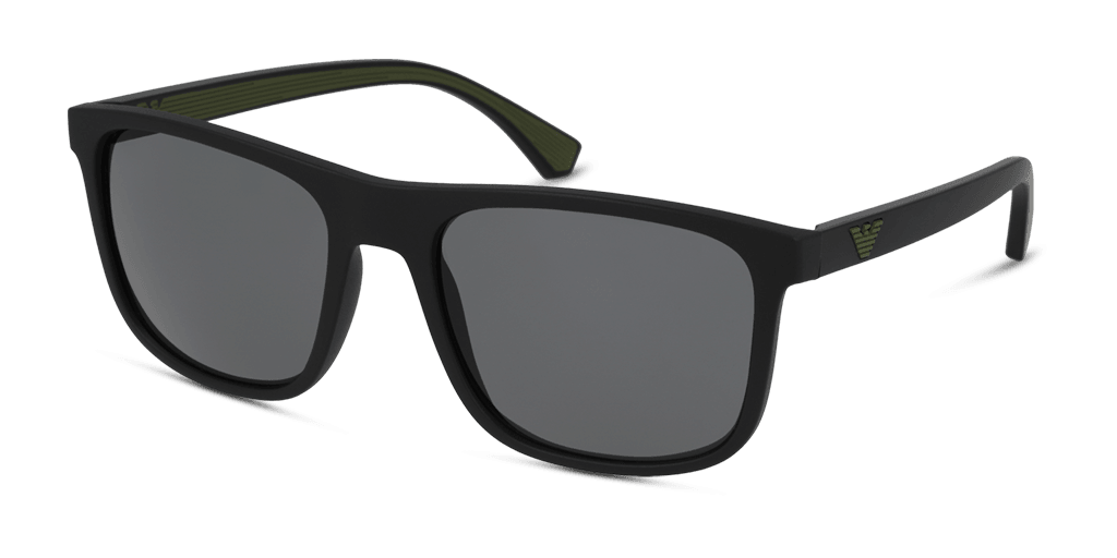 Emporio Armani EA4129 504287 férfi fekete színű négyzet formájú napszemüveg