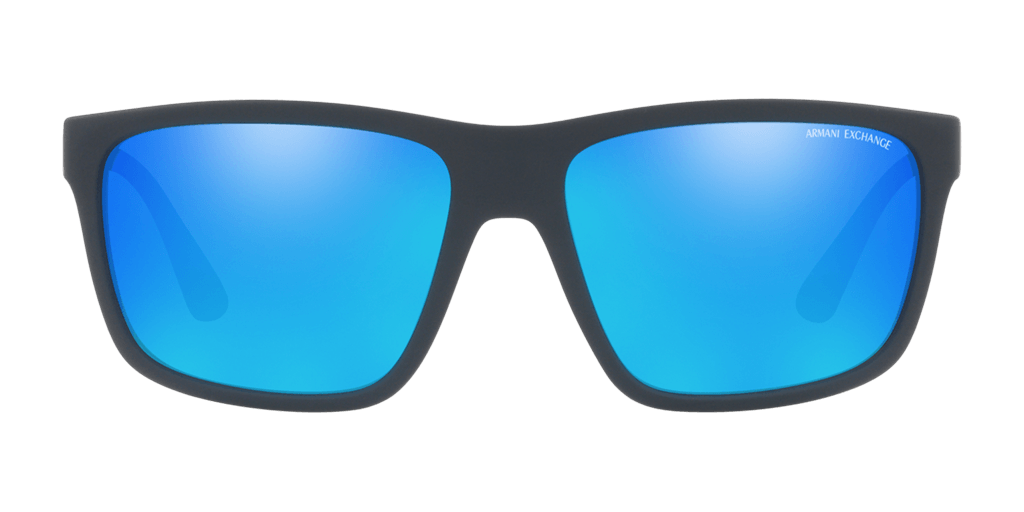 Armani Exchange AX4121S 818125 férfi kék színű négyzet formájú napszemüveg