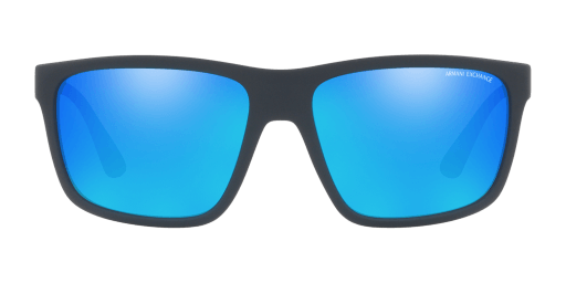 Armani Exchange AX4121S 818125 férfi kék színű négyzet formájú napszemüveg