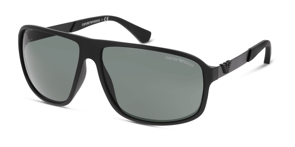 Emporio Armani EA4029 504271 férfi fekete színű téglalap formájú napszemüveg