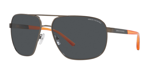 Armani Exchange 0AX2040S férfi szürke színű pilóta formájú napszemüveg