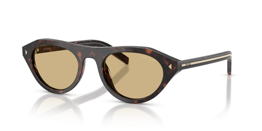 Prada PRB15S 17N70R férfi havana színű különleges formájú napszemüveg