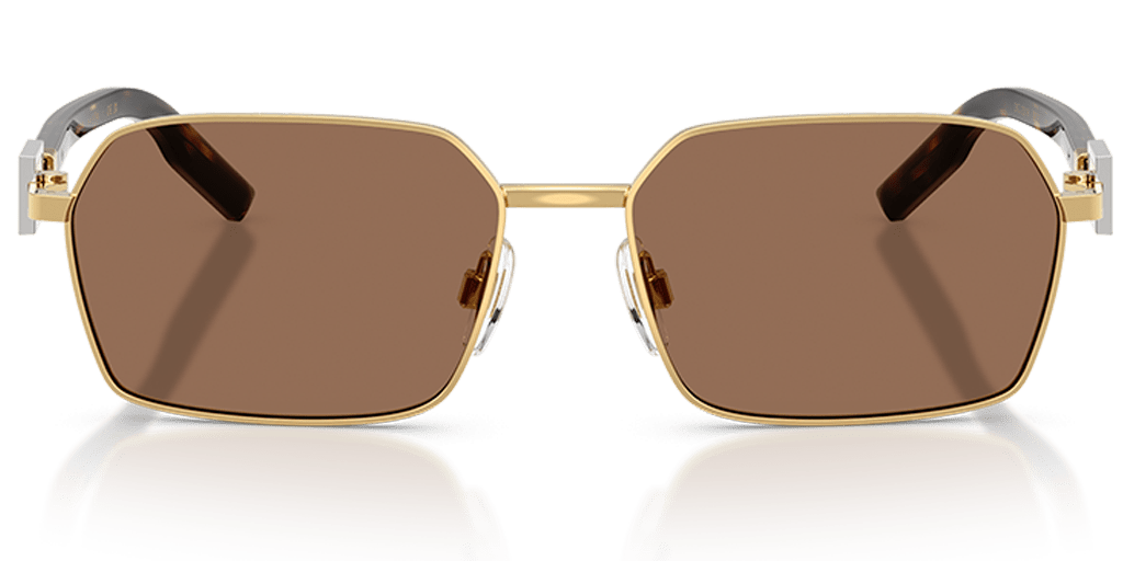 Dolce and Gabbana 0DG2316 férfi arany színű téglalap formájú napszemüveg
