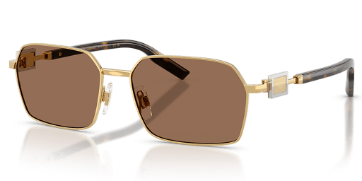 Dolce and Gabbana 0DG2316 férfi arany színű téglalap formájú napszemüveg