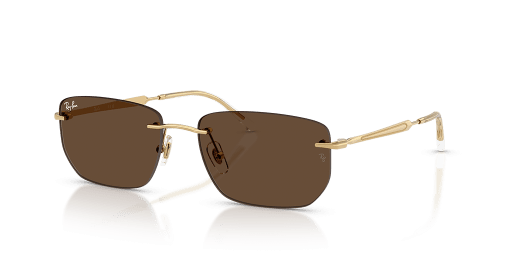 Ray-Ban 0RB3768 férfi arany színű különleges formájú napszemüveg